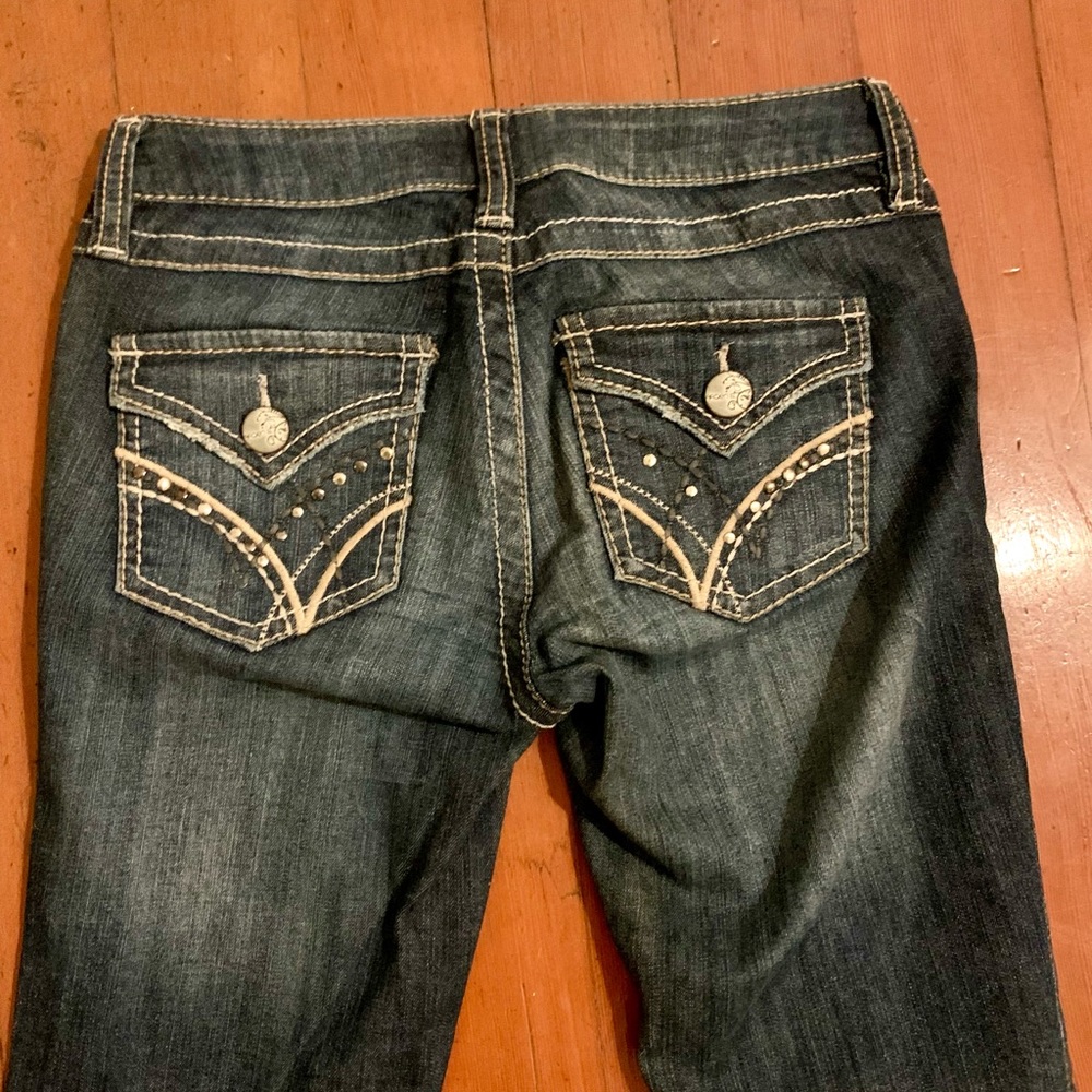 Arden B Low Rise Denim Blue Jeans Size 2